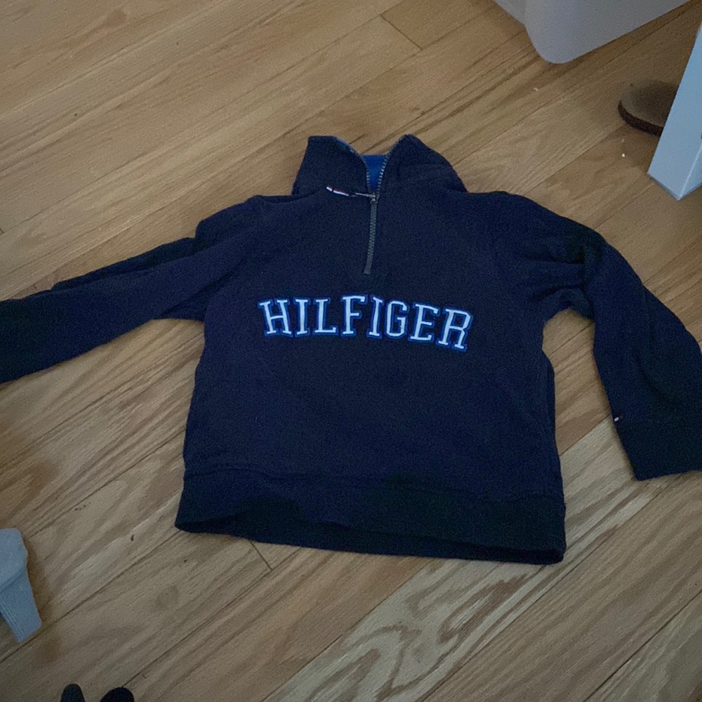 Tommy Hilfiger boys thick hoodie, fall spring jacket